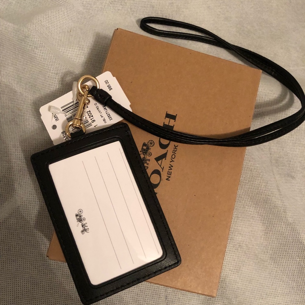 Brand new original Coach Id Lanyard